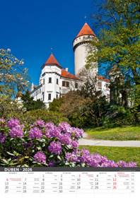 Česká republika 2026 - nástěnný kalendář