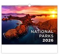 National Parks 2026 - nástěnný kalendář