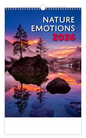 Nature Emotions 2026 - nástěnný kalendář