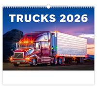 Trucks 2026 - nástěnný kalendář
