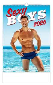 Sexy Boys 2026 - nástěnný kalendář