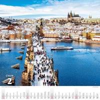 Křížem krážem Českou republikou 2026 - nástěnný kalendář