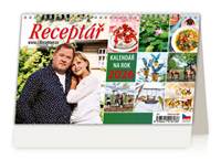 Kniha Receptář 2026 - stolní kalendář