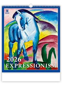 Expressionism 2026 - nástěnný kalendář
