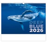 Kniha Deep Blue 2026 - nástěnný kalendář