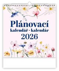 Kniha Plánovací kalendář 2026 - nástěnný kalendář
