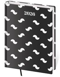 Kniha Denní diář 2026 B6 Vario Lyra Eclipse