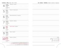 Kapesní diář 2026 Vario Hearts s gumičkou