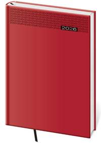 Týdenní diář 2026 B5 Gommato červený