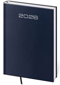 Týdenní diář 2026 B5 Old Karachi modrý