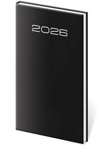 Kniha Kapesní diář 2026 Old Karachi černý