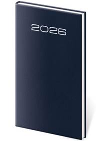 Kapesní diář 2026 Old Karachi modrý