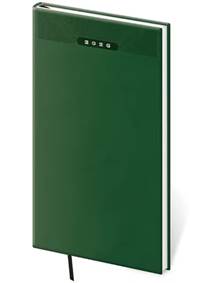 Kniha Kapesní diář 2026 Print Classic zelený