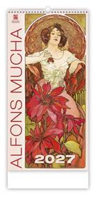 Kniha Alfons Mucha 2027 - nástěnný kalendář