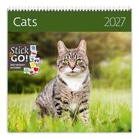 Cats 2027 - nástěnný kalendář