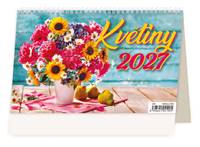 Kniha Květiny 2027 - stolní kalendář