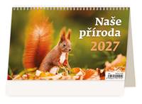 Kniha Naše příroda 2027 - stolní kalendář