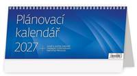 Kniha Plánovací kalendář modrý 2027 - stolní kalendář