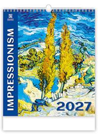 Kniha Impressionism 2027 - nástěnný kalendář