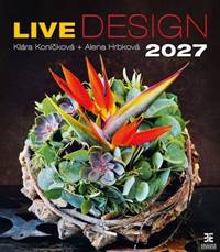 Kniha Live Design 2027 - nástěnný kalendář