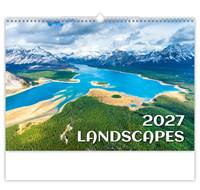 Kniha Landscapes 2027 - nástěnný kalendář