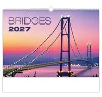 Kniha Bridges 2027 - nástěnný kalendář