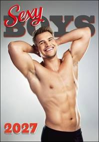 Kniha Sexy Boys 2027 - nástěnný kalendář