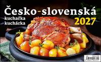 Kniha Česko-slovenská kuchařka 2027 - stolní kalendář