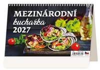 Kniha Mezinárodní kuchařka 2027 - stolní kalendář