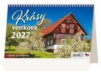 Kniha Krásy venkova 2027 - stolní kalendář