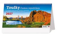 Kniha Toulky Českou republikou 2027 - stolní kalendář