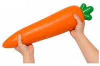Kniha Antistresová mačkacia hračka Mega Squeeze Mrkva Jumbo 30cm