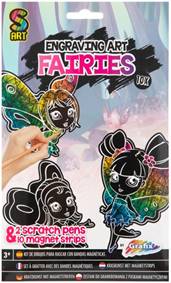 Škrabacie obrázky - Víly