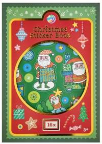 Vianočná samolepková kniha