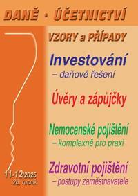 Daně, účetnictví, vzory a případy 11-12/2025
