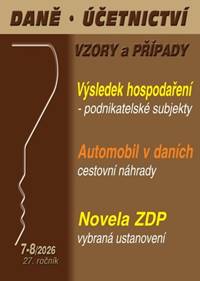 Daně, účetnictví, vzory a přípa 7-8/2026