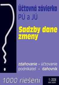 Kniha Účtovná závierka v jednoduchom a podvojnom účtovníctve za rok 2025