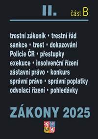 Kniha Zákony II B/2025 – Trestní právo