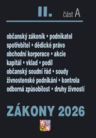 Zákony II A/2026 – Občanský zákoník
