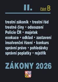 Zákony II B/2026 – Trestní právo