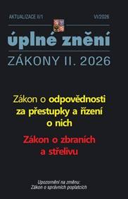 Aktualizace Zákon o odpovědnosti za přestupky a řízení o nich