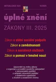 Kniha Aktualizace III/4 – o státní sociální podpoře, zaměstnanost
