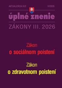 Kniha Aktualizácia III/2 2026 – Sociálne zabezpečenie