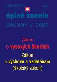 Kniha Aktualizácia V/1 2026 – štátna služba, informačné technológie verejnej správy