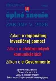 Kniha Aktualizácia V/2 2026 – štátna služba, informačné technológie verejnej správy