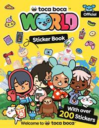 Kniha Toca Boca Sticker Book: Welcome To Toca Boca!