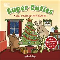 Kniha Super Cuties A Cosy Christmas Colouring Book