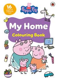 Kniha Peppa Pig: My Home Colouring Book