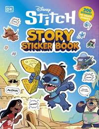 Kniha Disney Stitch Story Sticker Book
