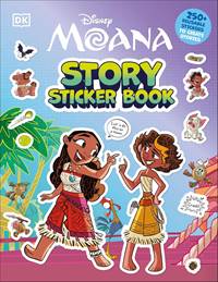 Kniha Disney Moana Story Sticker Book